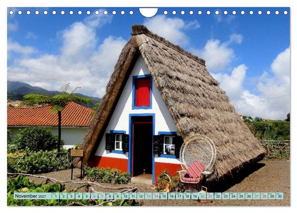 Produktbild: THE ISLAND OF MADEIRA (Wall Calendar 2027 DIN A4 landscape), CALVENDO 12 Month Wall Calendar