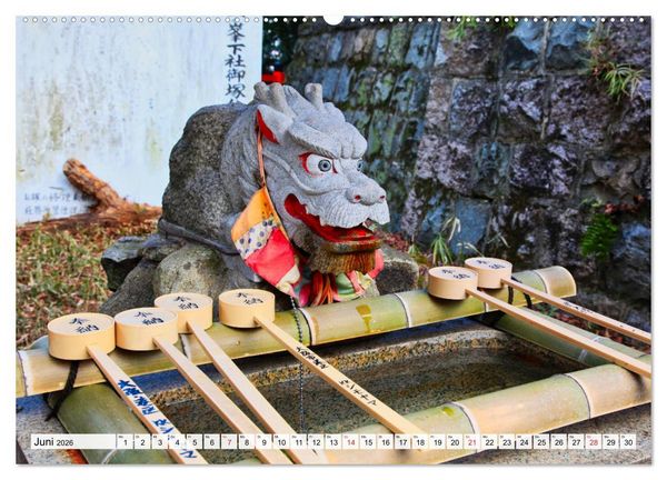 Produktbild: Kyoto Impressionen (hochwertiger Premium Wandkalender 2026 DIN A2 quer), Kunstdruck in Hochglanz