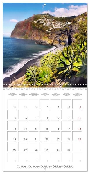Produktbild: Madeira, Beauty of Nature (Wall Calendar 2026 12 &times; 12 Inch) CALVENDO 12 Month Wall Calendar