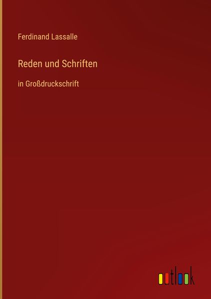 Produktbild: Reden und Schriften