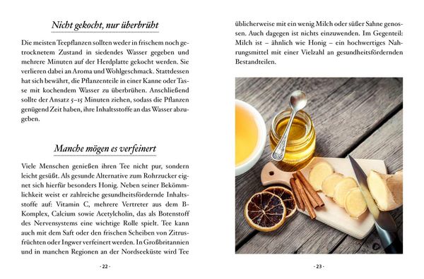 Produktbild: Das kleine Buch: Teegenuss aus Fr&uuml;chten, Bl&uuml;ten und Bl&auml;ttern