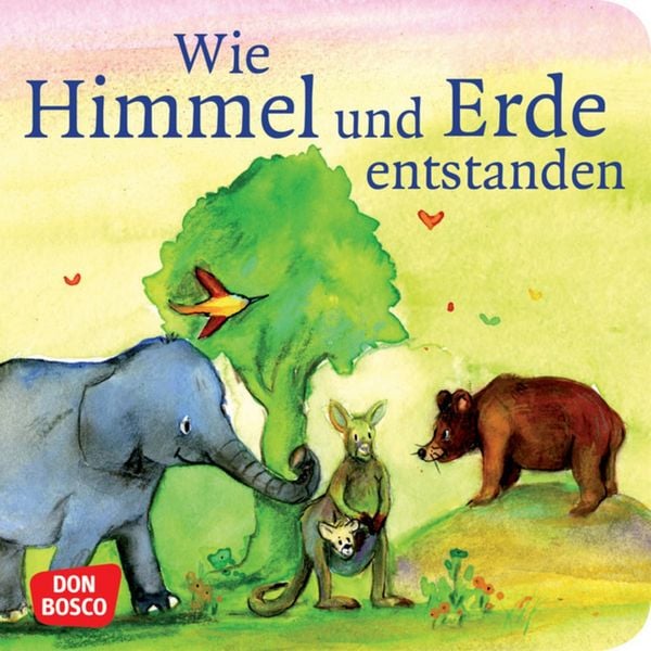 Produktbild: Wie Himmel und Erde entstanden. Die Sch&ouml;pfungsgeschichte. Mini-Bilderbuch.