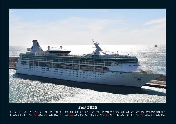 Produktbild: Boote und Segelschiffe 2025 Fotokalender DIN A4