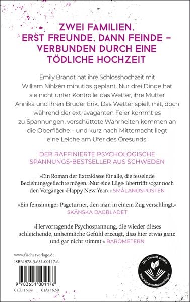 Produktbild: Nur eine L&uuml;ge &ndash; Zwei Familien, eine t&ouml;dliche Verbindung