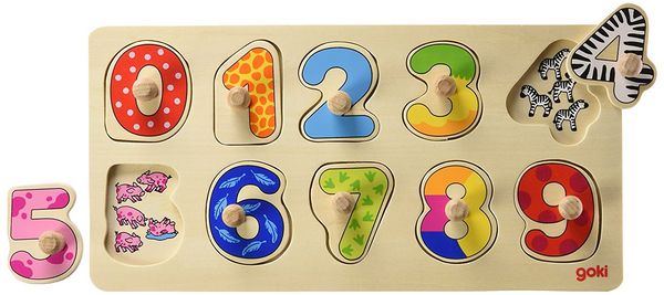 Produktbild: Steckpuzzle Lerne z&auml;hlen
