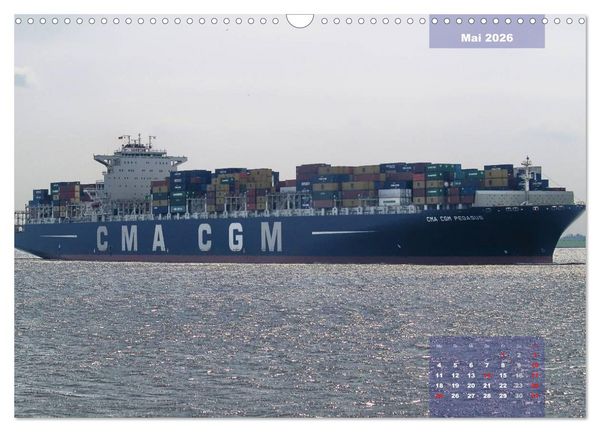 Produktbild: Faszination Seefahrt (Wandkalender 2026 DIN A3 quer), CALVENDO Monatskalender