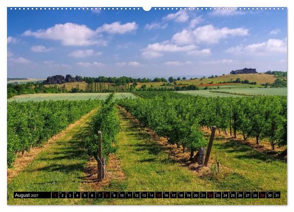 Produktbild: Die Teufelsmauer - Bizarre Felsformationen im Harz (hochwertiger Premium Wandkalender 2027 DIN A2 quer), Kunstdruck in Hochglanz