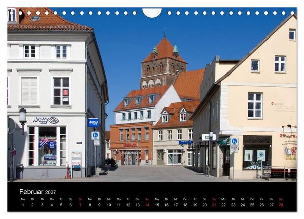 Produktbild: Univerit&auml;ts- und Hansestadt Greifswald (Wandkalender 2027 DIN A4 quer), CALVENDO Monatskalender