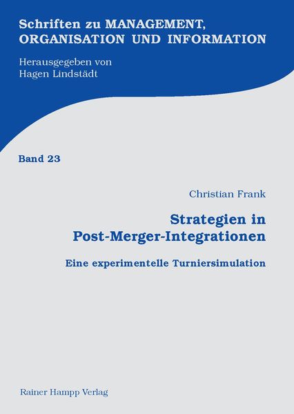 Produktbild: Strategien in Post-Merger-Integrationen