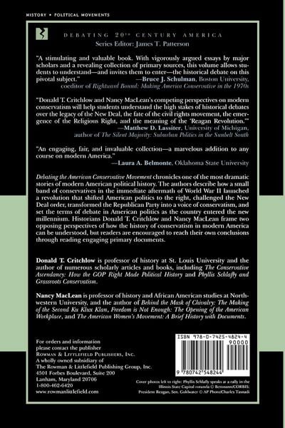 Produktbild: Debating the American Conservative Movement