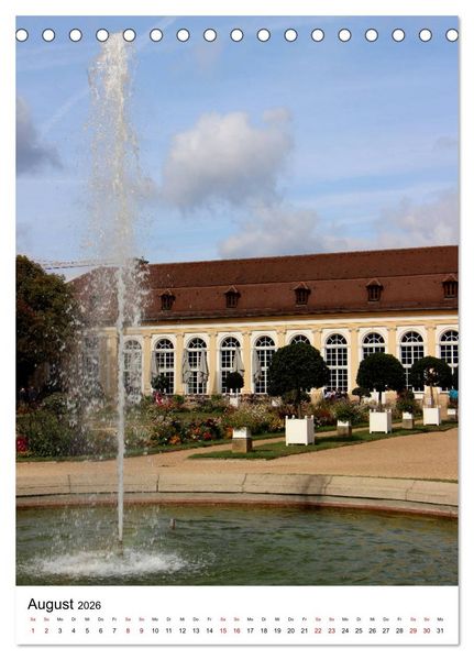 Produktbild: Ansbach - Die Markgrafenstadt an der Rezat (Tischkalender 2026 DIN A5 hoch), CALVENDO Monatskalender