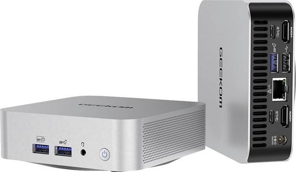 Produktbild: GEEKOM Mini PC A6 AMD Ryzen 7 6800(H) 4.7 GHz 16 GB RAM 512 GB SSD AMD Radeon&reg; 680 M Win 11 Pro Mini A6