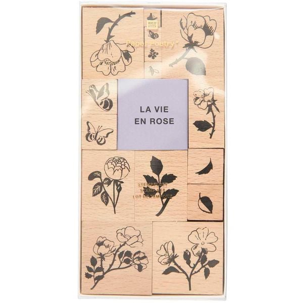 Produktbild: Stempelset La Vie en Rose, Roses