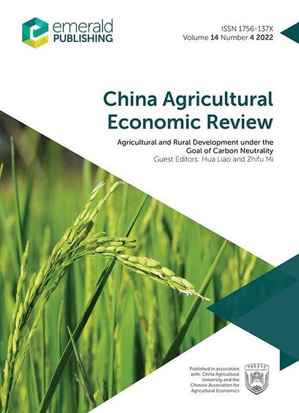 Produktbild: Agricultural and Rural Development Under the Goal of Carbon Neutrality