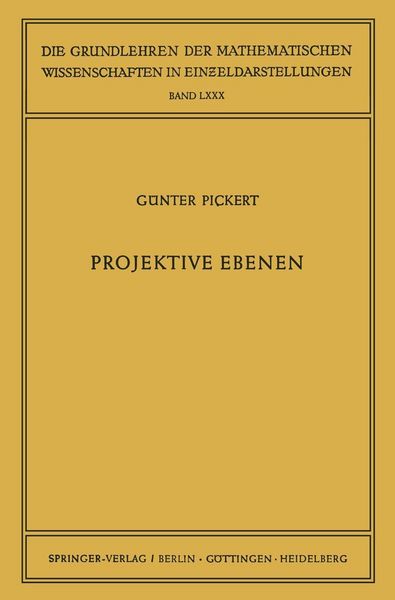 Produktbild: Projektive Ebenen