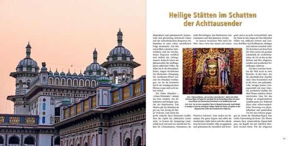 Produktbild: Heilige Pl&auml;tze im Himalaya - Von Kl&ouml;stern, G&ouml;ttern und Heiligen in Tibet, Indien und Nepal