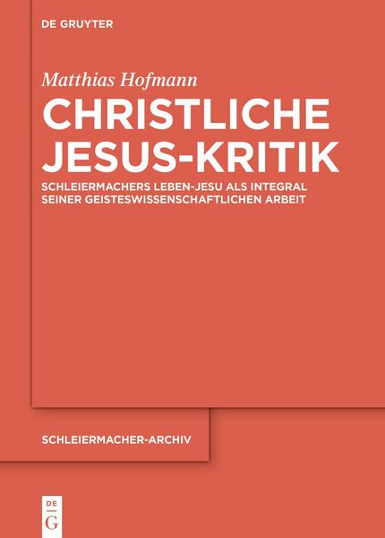 Produktbild: Christliche Jesus-Kritik