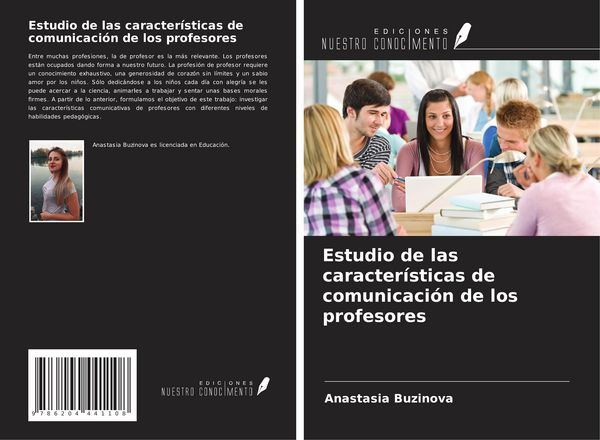Produktbild: Estudio de las caracter&iacute;sticas de comunicaci&oacute;n de los profesores