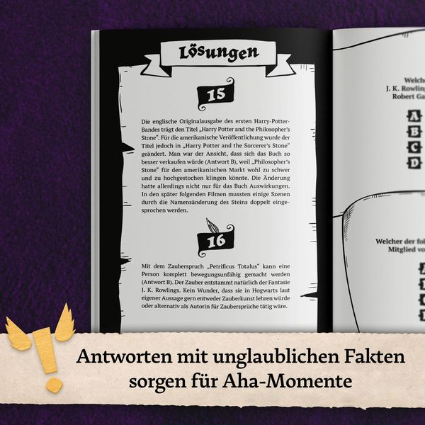 Produktbild: Unn&uuml;tzes Wissen f&uuml;r Potter-Fans &ndash; Das inoffizielle Quiz