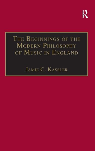 Produktbild: The Beginnings of the Modern Philosophy of Music in England