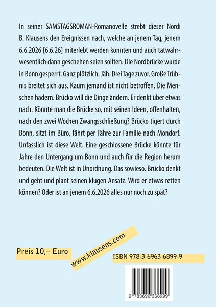 Produktbild: Samstagsroman [6.6.26]