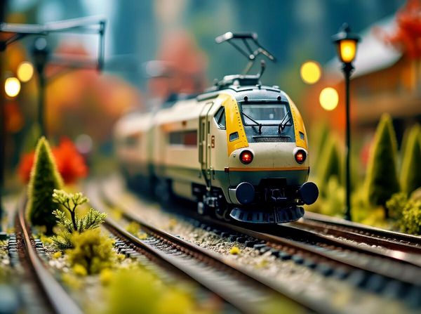 CALVENDO Puzzle Eleganz auf Gleisen. Die Modelleisenbahn für Visionäre. | 2000 Teile Lege-Größe 90x67cm Foto-Puzzle für glückliche Stunden