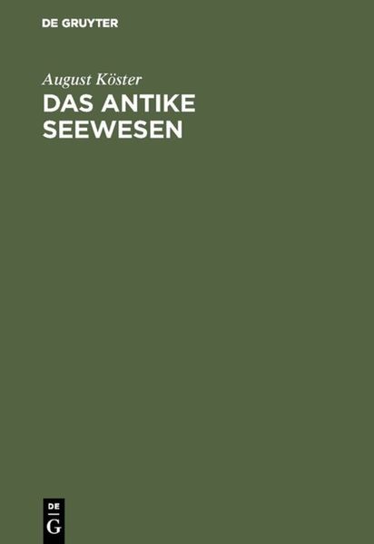 Produktbild: Das antike Seewesen