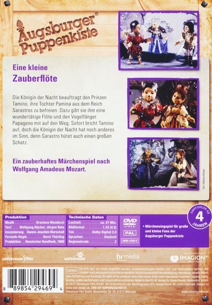 Produktbild: Eine kleine Zauberflöte - Augsburger Puppenkiste