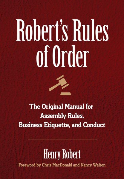 Produktbild: Robert's Rules of Order