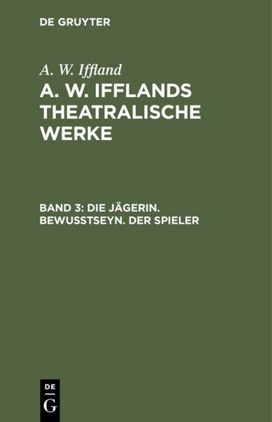 Produktbild: Die J&auml;gerin. Bewu&szlig;tseyn. Der Spieler