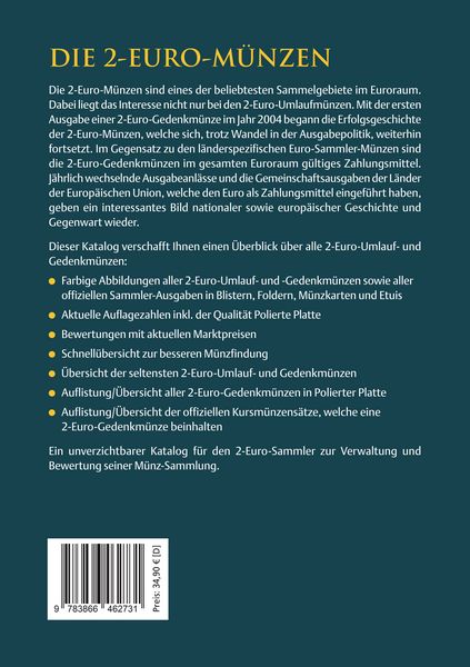 Produktbild: Die 2-Euro-M&uuml;nzen