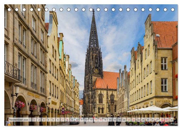 Produktbild: Deutschland Ansichten (Tischkalender 2026 DIN A5 quer), CALVENDO Monatskalender