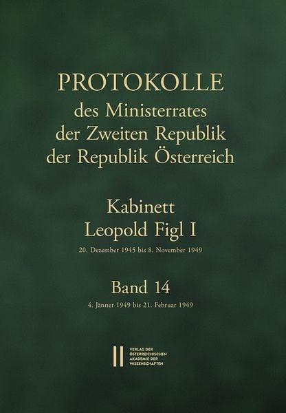 Produktbild: Protokolle des Ministerrates der Zweiten Republik der Republ