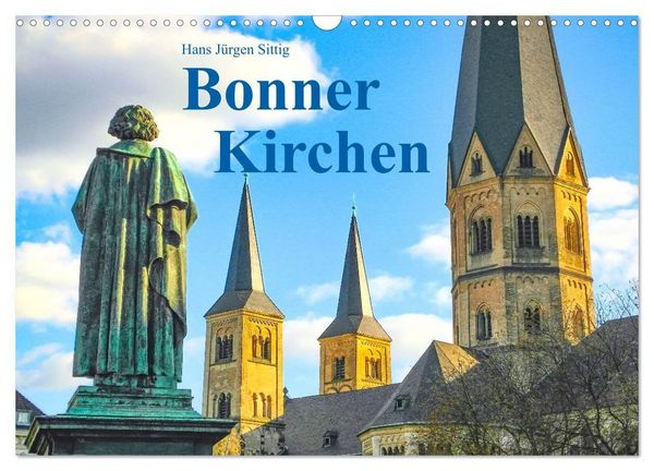 Produktbild: Bonner Kirchen (Wandkalender 2026 DIN A3 quer), CALVENDO Monatskalender