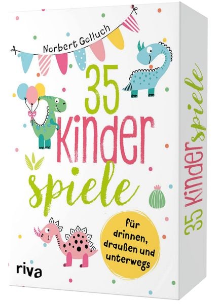 Produktbild: 35 Kinderspiele f&uuml;r drinnen, drau&szlig;en und unterwegs