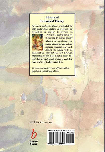 Produktbild: Advanced Ecological Theory