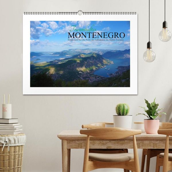 Produktbild: Traumhaftes Montenegro - Entdecken Sie die Perle der Adria im S&uuml;den Europas (Wandkalender 2027 DIN A2 quer), CALVENDO Monatskalender