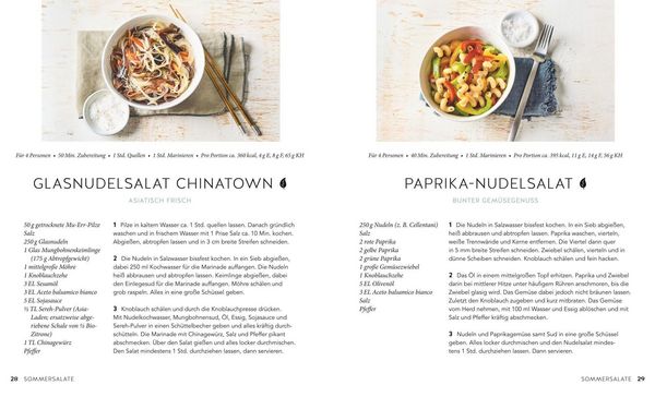 Produktbild: 1 Nudel &ndash; 40 Salate
