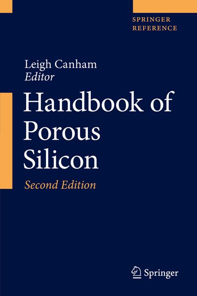 Produktbild: Handbook of Porous Silicon