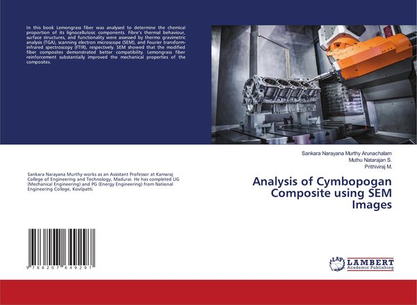 Produktbild: Analysis of Cymbopogan Composite using SEM Images