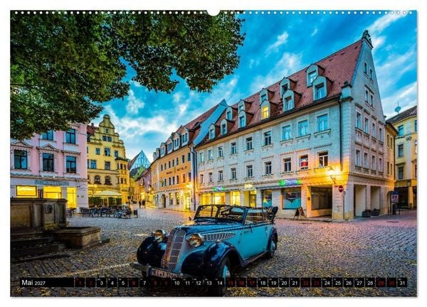 Produktbild: Mei&szlig;en Impressionen (Wandkalender 2027 DIN A2 quer), CALVENDO Monatskalender