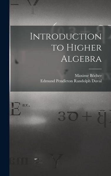 Produktbild: Introduction to Higher Algebra