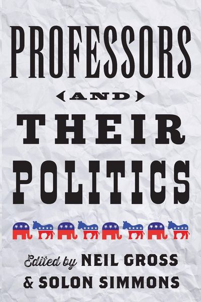 Produktbild: Professors and Their Politics