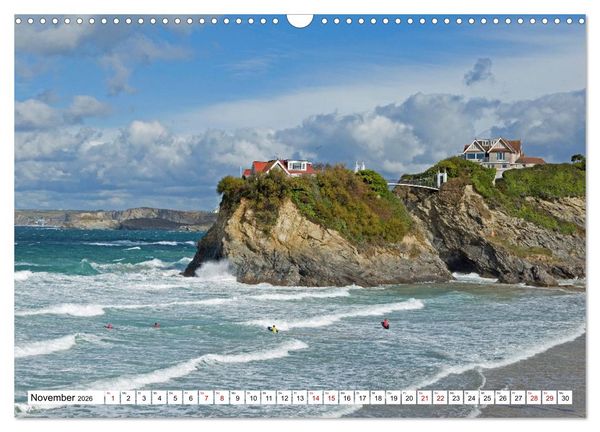 Produktbild: Faszinierende Ansichten von Cornwall (Wandkalender 2026 DIN A3 quer), CALVENDO Monatskalender