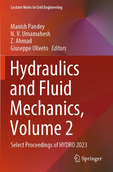 Produktbild: Hydraulics and Fluid Mechanics, Volume 2