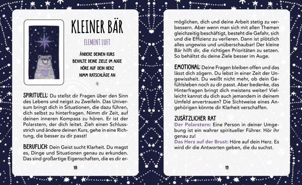 Produktbild: Kartenbox: Mein kleines Sternorakel