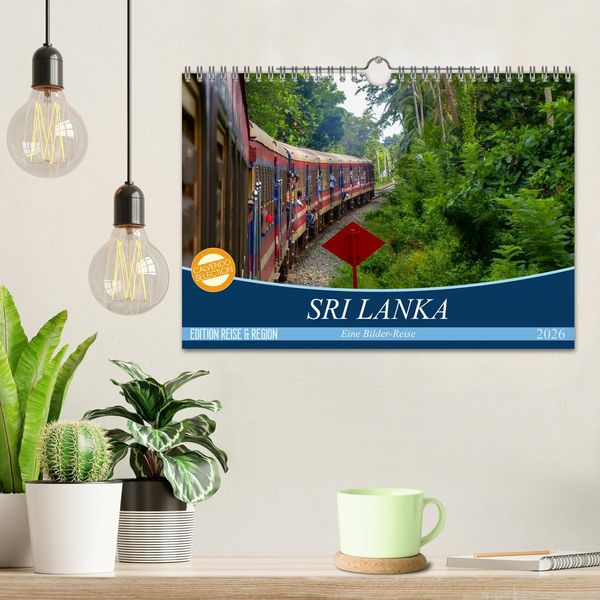 Produktbild: Sri Lanka - Eine Bilder-Reise (Wandkalender 2026 DIN A4 quer), CALVENDO Monatskalender
