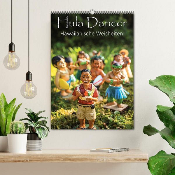 Produktbild: Hula Dancer - Hawaiianische Weisheiten (Wandkalender 2026 DIN A2 hoch), CALVENDO Monatskalender