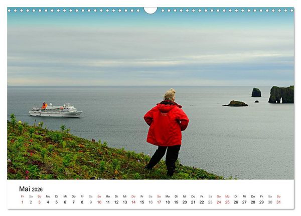 Produktbild: Expeditions-Kreuzfahrten MS BREMEN und MS HANSEATIC (Wandkalender 2026 DIN A3 quer), CALVENDO Monatskalender