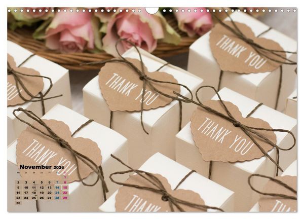 Produktbild: W wie Wedding (Wandkalender 2026 DIN A3 quer), CALVENDO Monatskalender